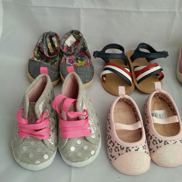 Little kids girls shoe lot, carters, old navy, ect - Picture 2 of 3
